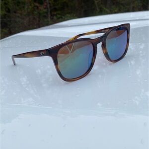Costa Del Mar Sullivan Tortoise Shell Green Lens Polarized Glasses